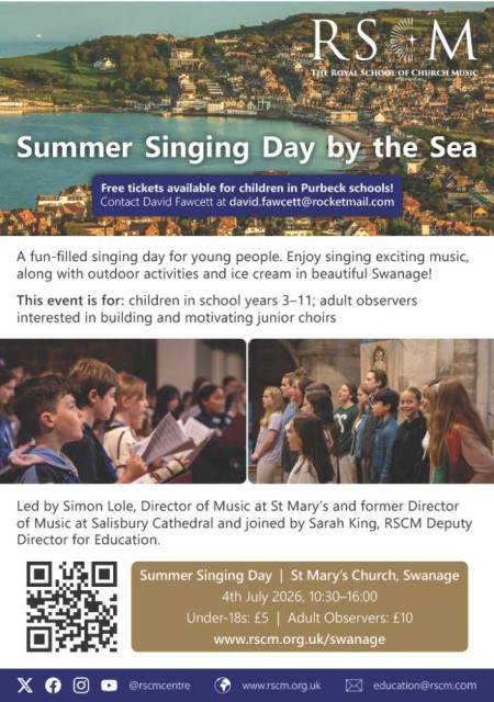 RSCM Singing day at St Marys for Young People and Children