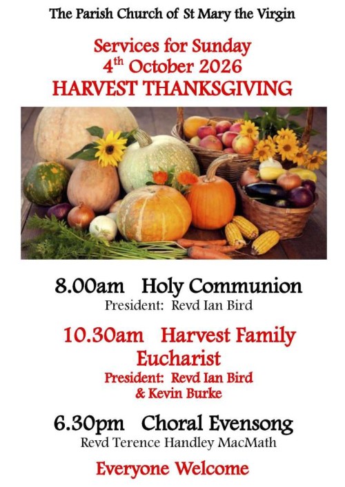 St Marys Harvest & Family Eucharist